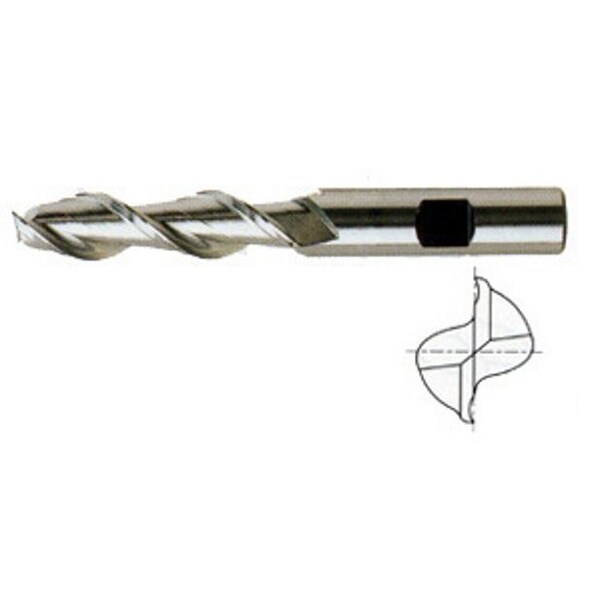 Yg-1 Tool 2 Flute Long Length Hi Helix Tialn-Futura Coated Hss 18195HF - main